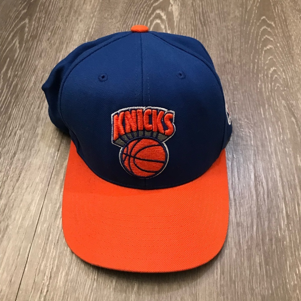 New York Knicks Mitchell &‎ Ness NBA Hardwood Classics Snapback Hat Adults OSFA​ - Picture 2 of 6